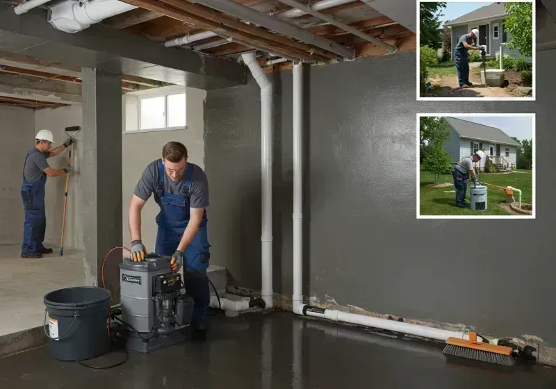 Basement Waterproofing and Flood Prevention process in Broadview, IL